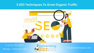 5 SEO Techniques To Grow Organic Traffic