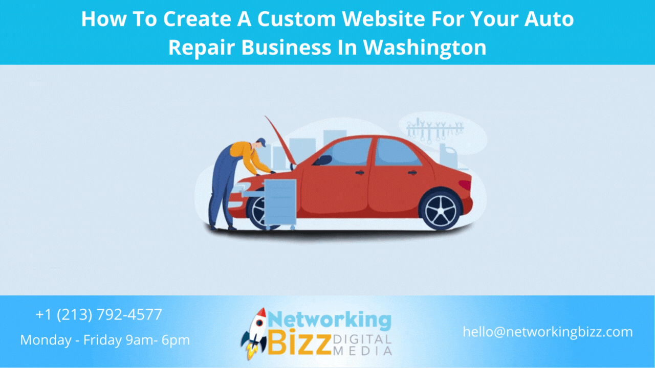 How To Create A Custom Website For Your Auto Repair Business In Washington