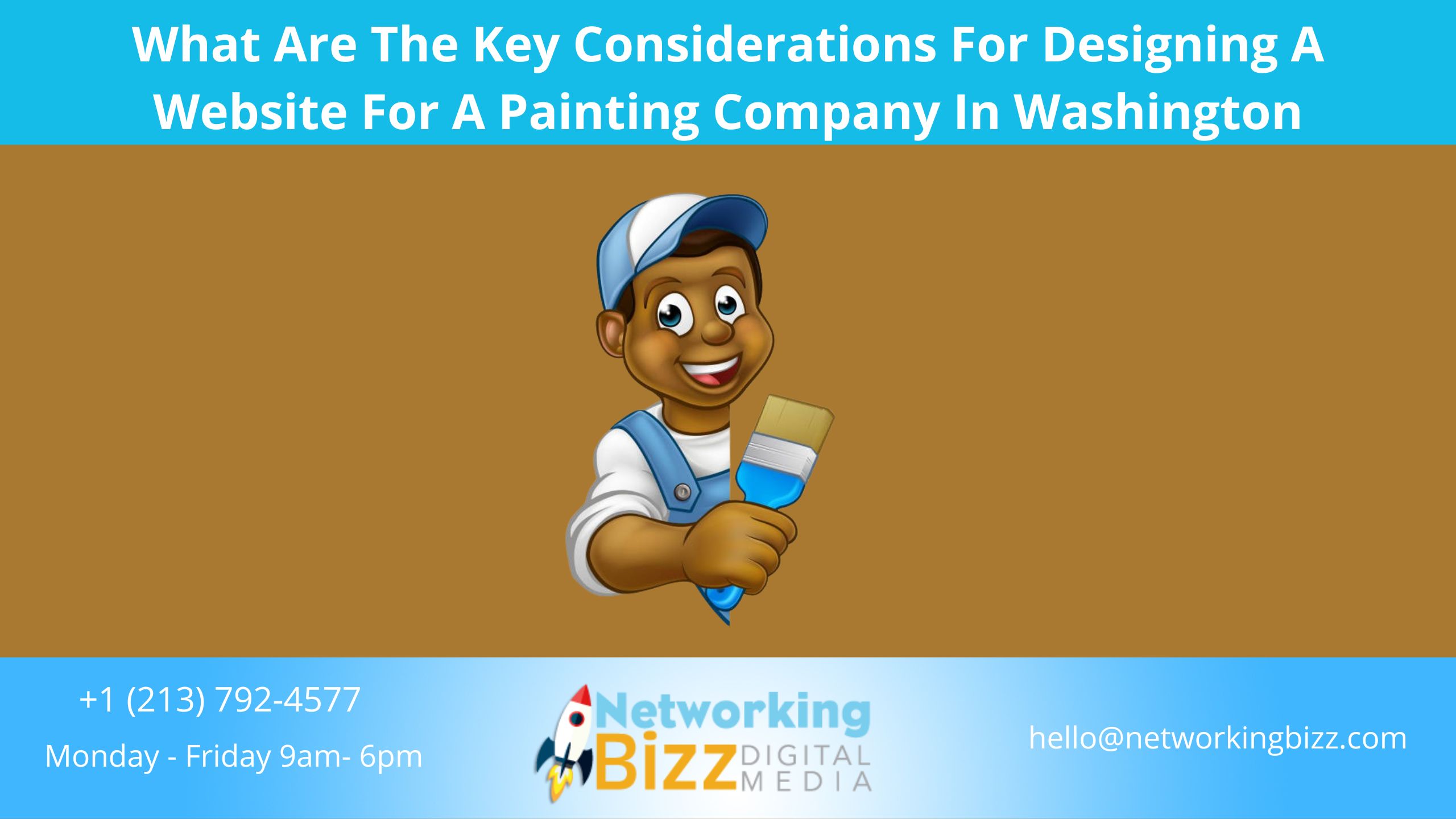 What Are The Key Considerations For Designing A Website For A Painting Company In Washington