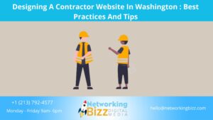 Designing A Contractor Website In Washington : Best Practices And Tips