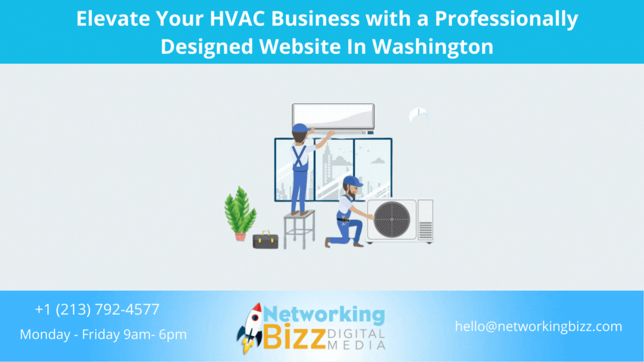 Elevate Your HVAC Business with a Professionally Designed Website In Washington 
