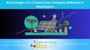 Best Designs For Custom Solar Company Websites In Washington